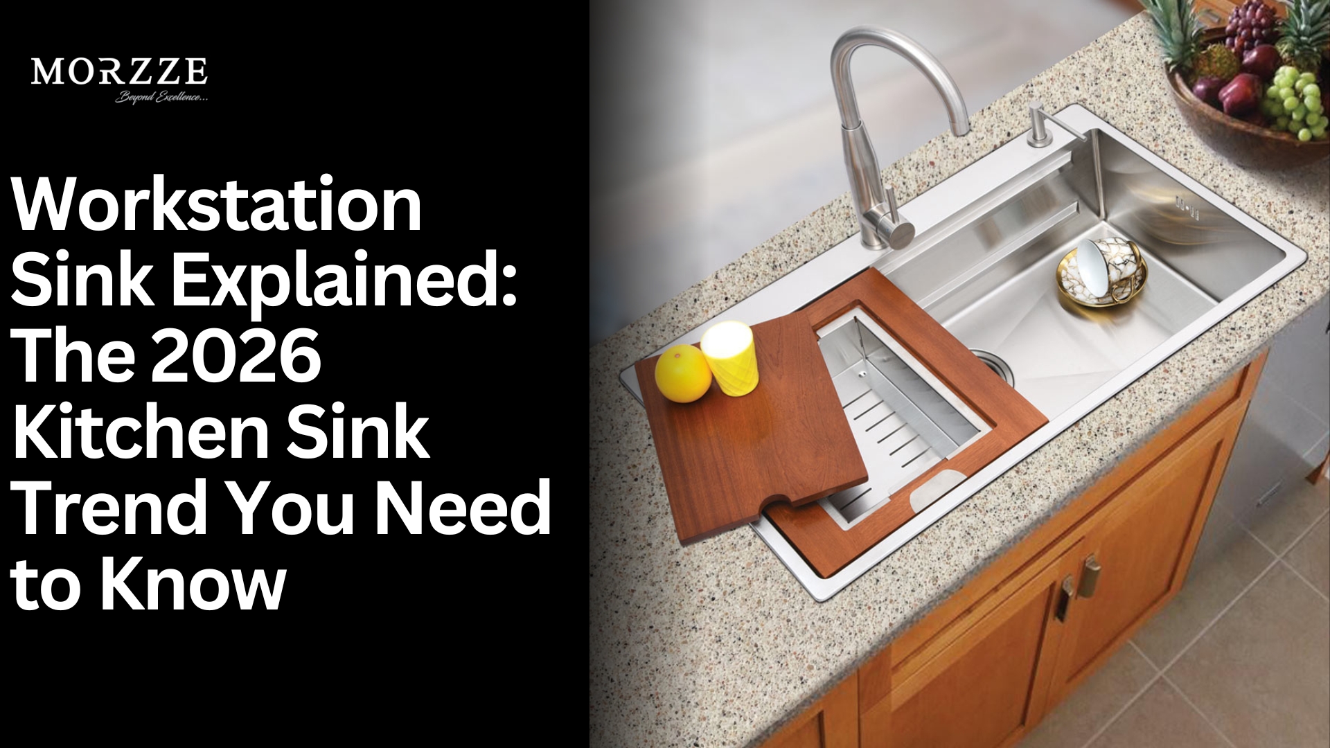 Workstation Sink Explained: The 2026 Kitchen Sink Trend You Need to Know
